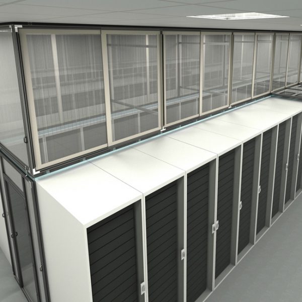 Sliding Vertical Panels Data Center Aisle Containment Data Center