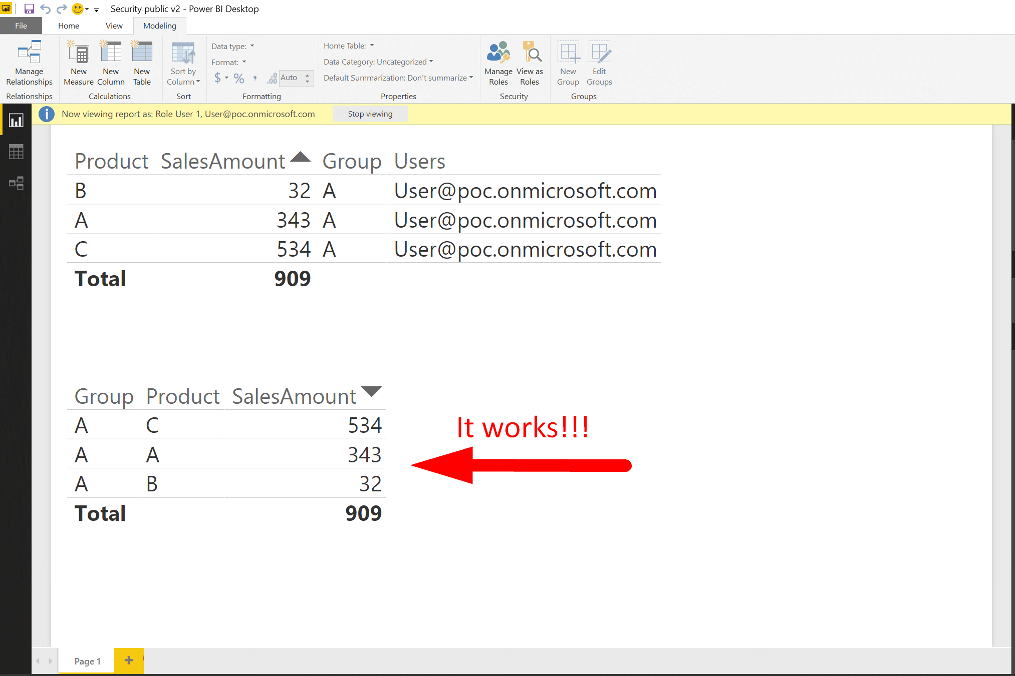 Row Level Security in Power BI DataChant