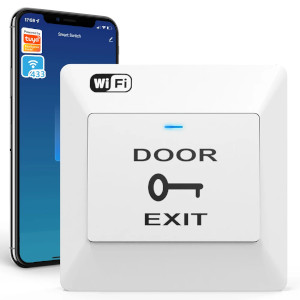 Lentric Tuya Wi-Fi Door Exit Button - Datacomm Express