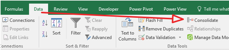 How to Consolidate Data from Multiple Worksheets in Excel - Data Cycle