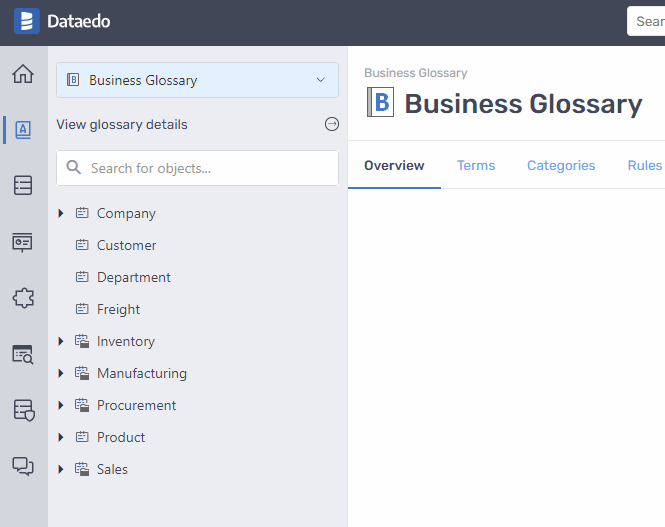 Finding information in the Dataedo  Catalog Dataedo Tutorials