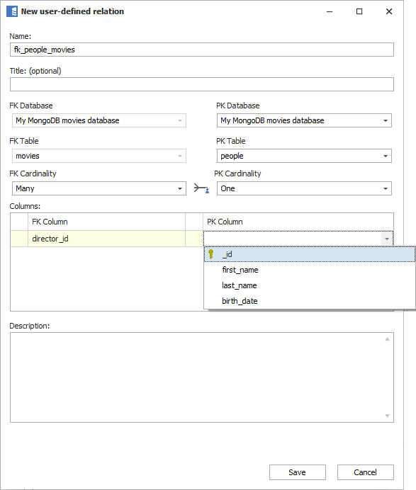 How to Create an ER Diagram for MongoDB - Dataedo Tutorials