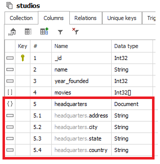 How to Create an ER Diagram for MongoDB - Dataedo Tutorials