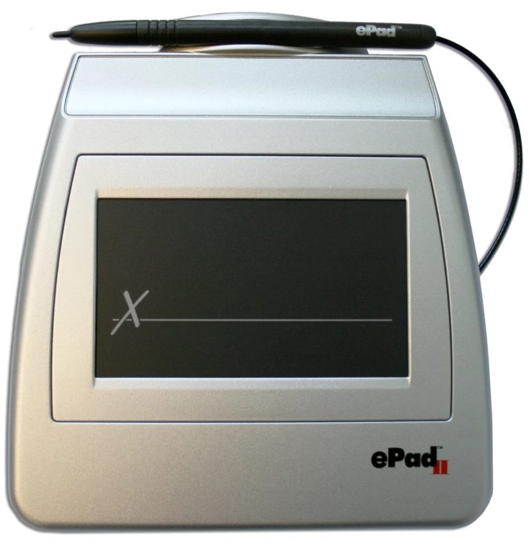 What is an Electronic Signature Pad? Datafinity