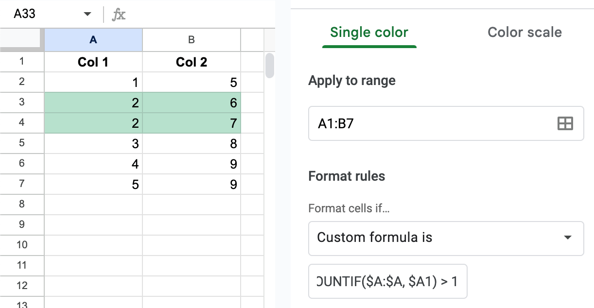 Highlight Duplicates in Google Sheets A StepbyStep Guide Dataful