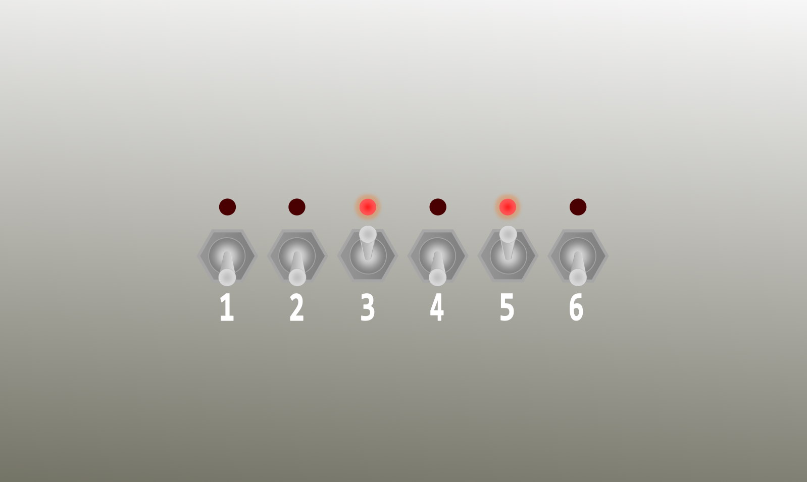 Six Switch Puzzle