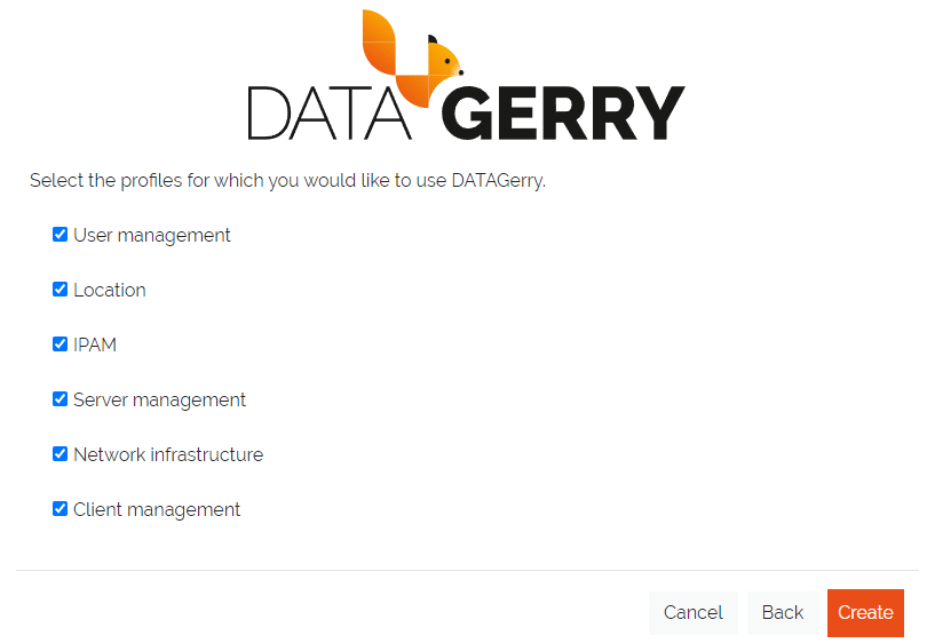 2. Getting Started — DATAGERRY undefined documentation