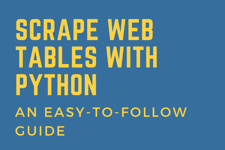 Use Pandas & Python to Extract Tables from pages (read_html