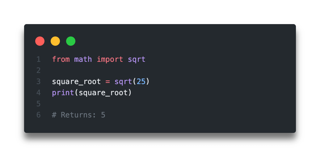 Python Square Root How to Calculate a Square Root in Python • datagy