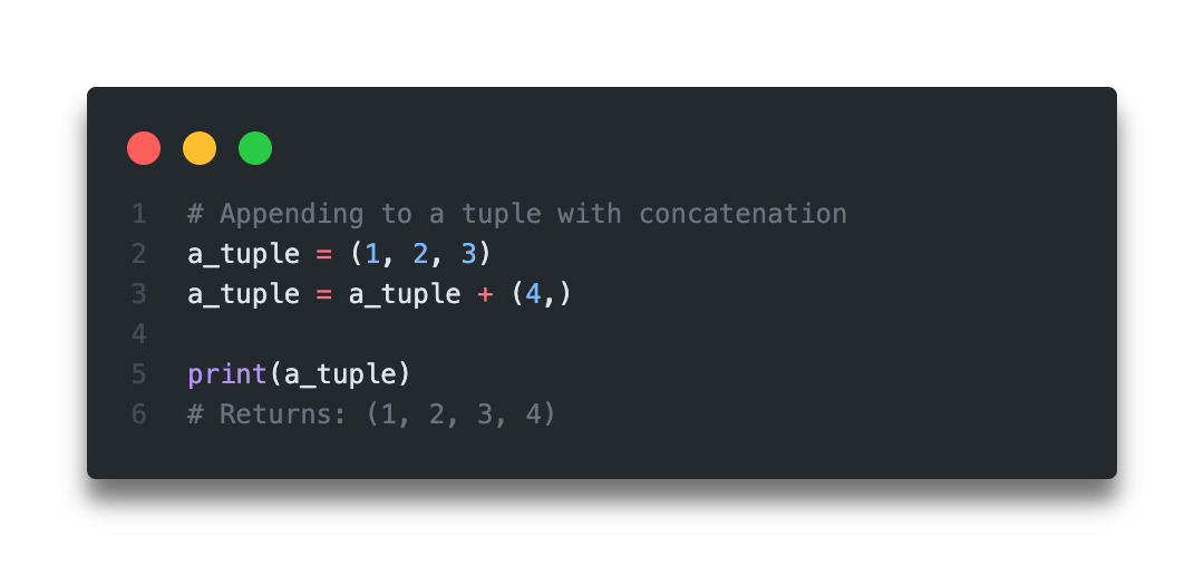 Python Append to a Tuple (3 Easy Ways) • datagy