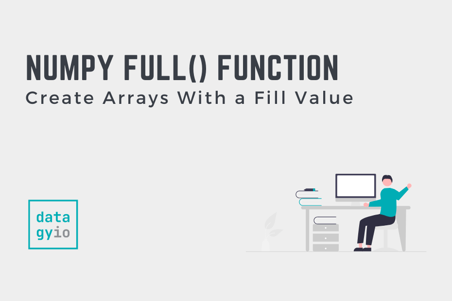 NumPy full: Create Arrays With a Fill Value • datagy