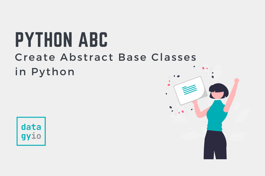 how to write abstract class in python
