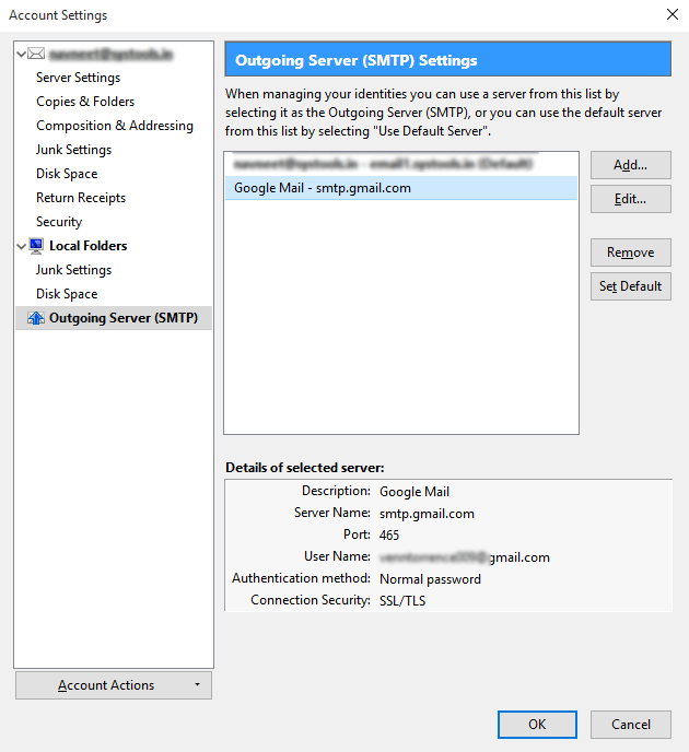 Techniques to fix ‘Messages Cannot Send by Mozilla Thunderbird’ Error