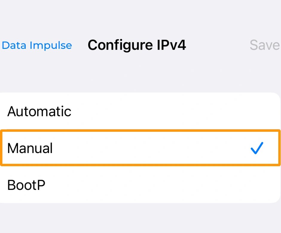 Residential proxies for iPhoneiPad Connecting Tutorial DataImpulse