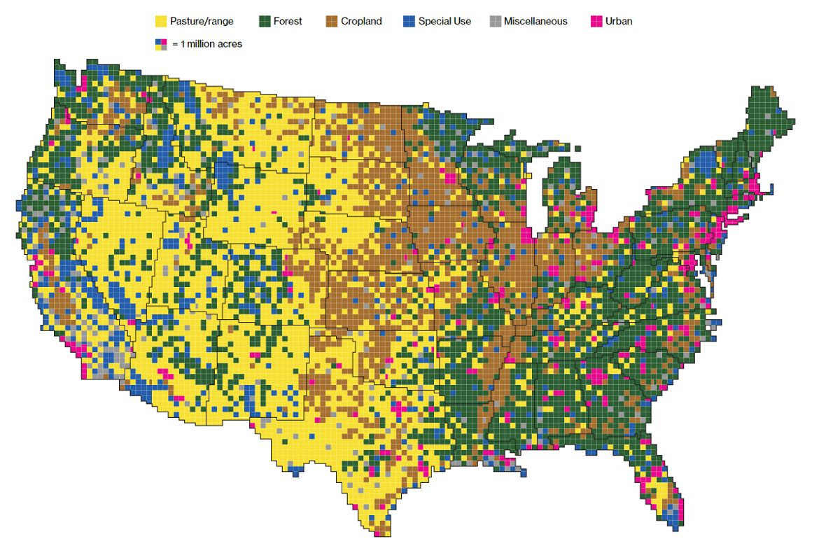 Adding Land Us Map Visualizing Land Use in the United States Center for Data Innovation