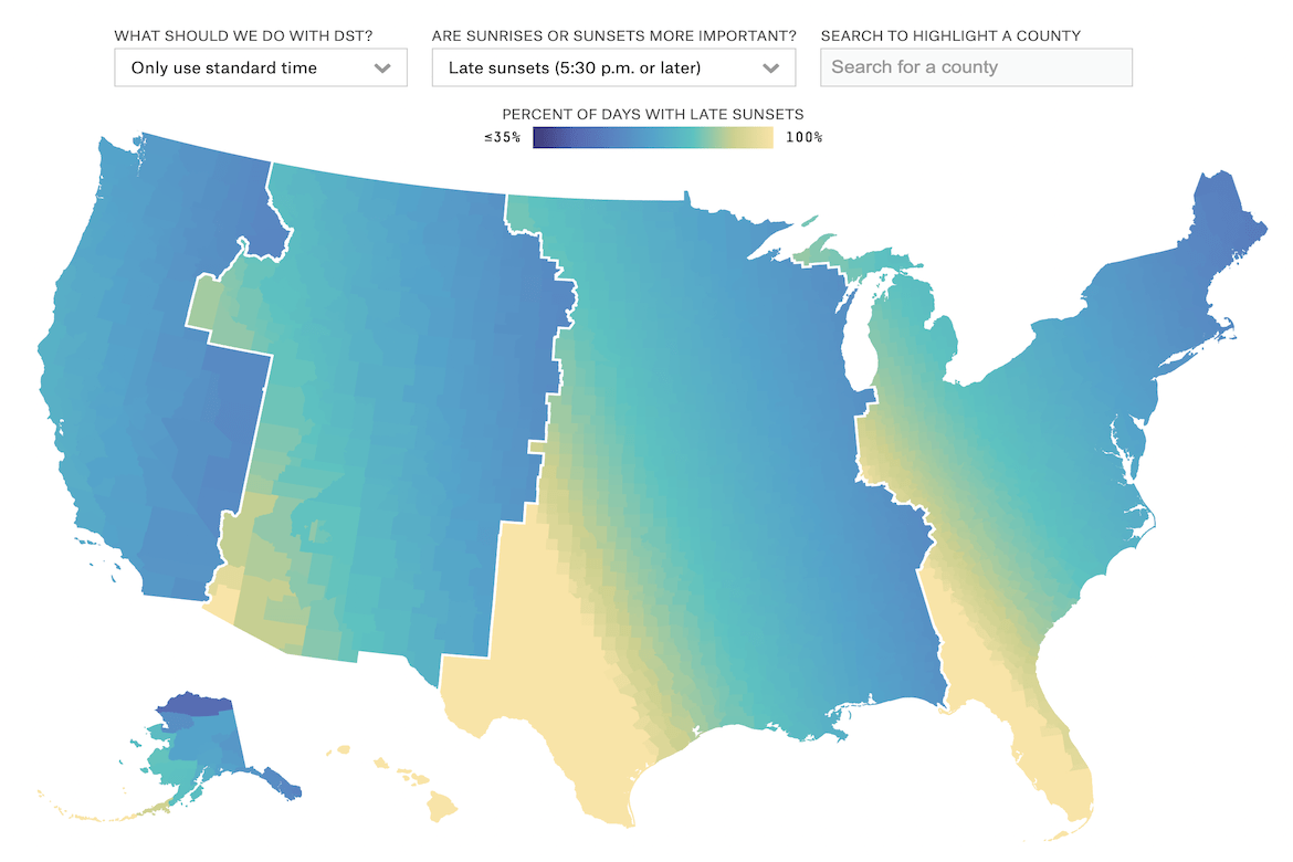 Visualizing Time Changes Center for Data Innovation