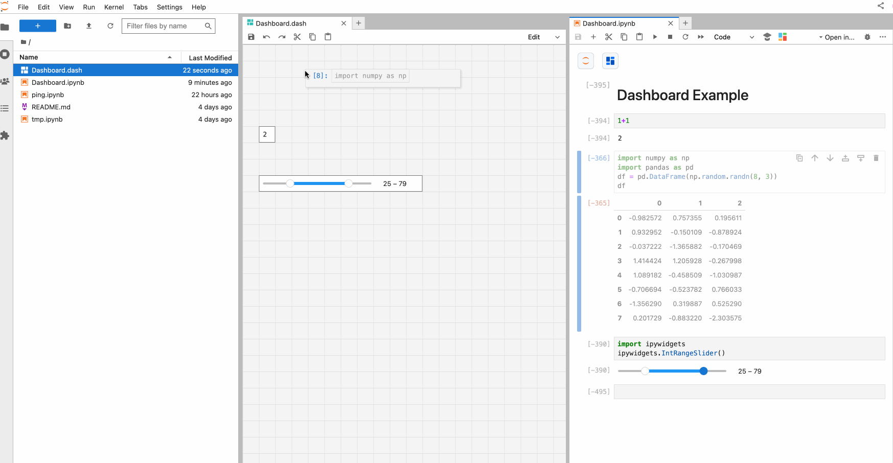 GitHub datalayer/jupyterdashboard 🪐 🏄 Jupyter Dashboard WYSIWYG.