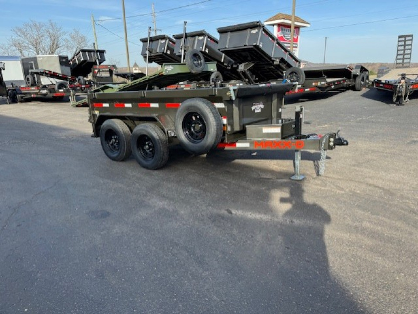 New 2025 MAXX-D Trailers D6X6010 Dump Trailer | Middlebury Indiana