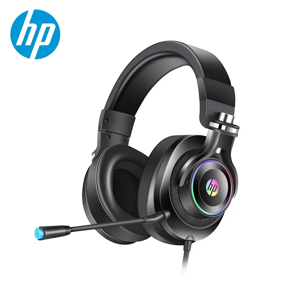 Audífonos Gamer HP H500GS Conexión USB Sonido 7.1 y 360 Grados