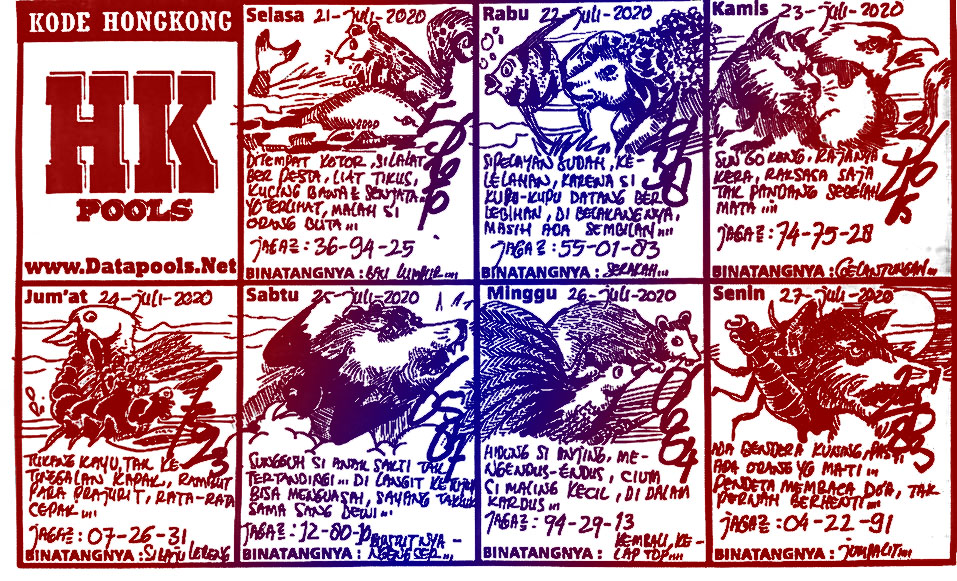 SYAIR HONGKONG TERBARU 2127 JULI 2020 FAJAR PAKONG 888 SGP48
