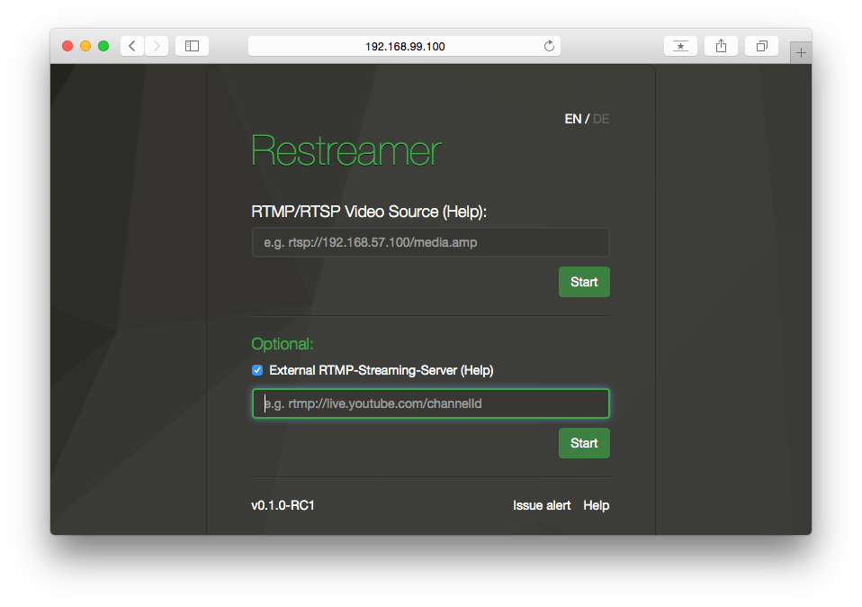 Restreamer guidesexternalrtmp