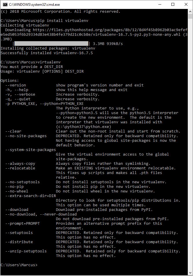 Install Python, Pip and virtualenv on Windows Datascience Tutorials
