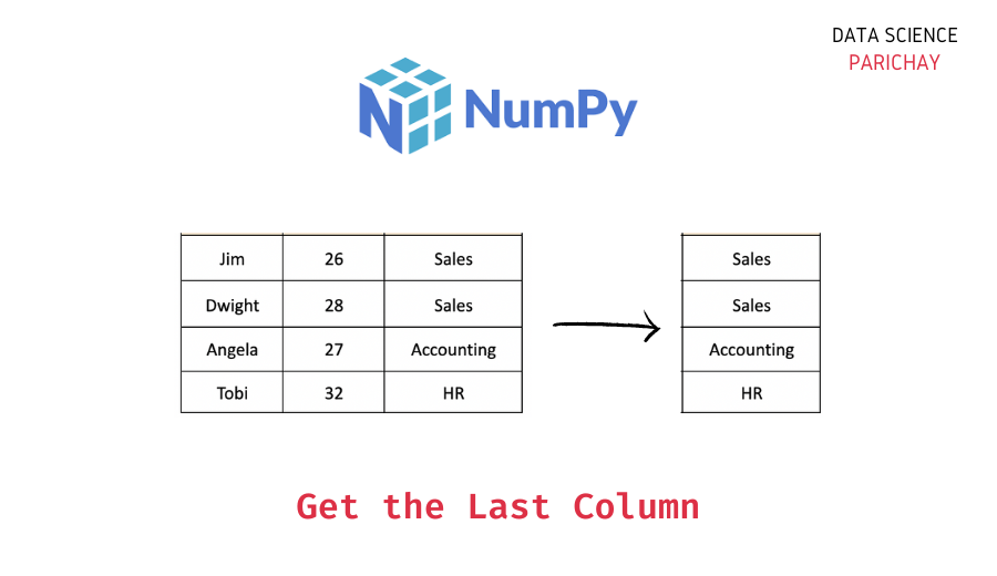 How to Get the Last Column of a Numpy Array? Data Science Parichay