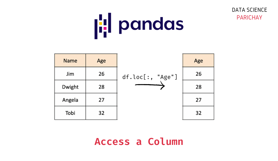 How to access a Column in Pandas? Data Science Parichay