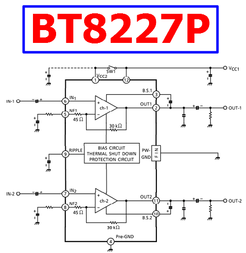 Utc8227 схема включения