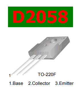 D2058 - KSD2058 Transistor, Power Amplifier - Fairchild