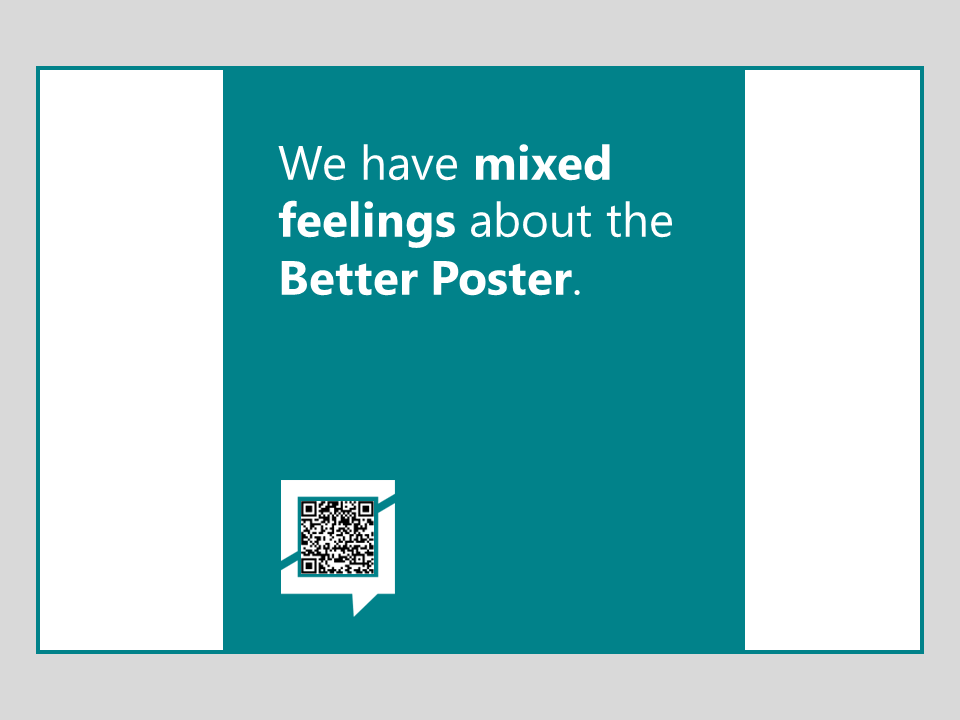 On My Soapbox About the Better Poster Data Soapbox