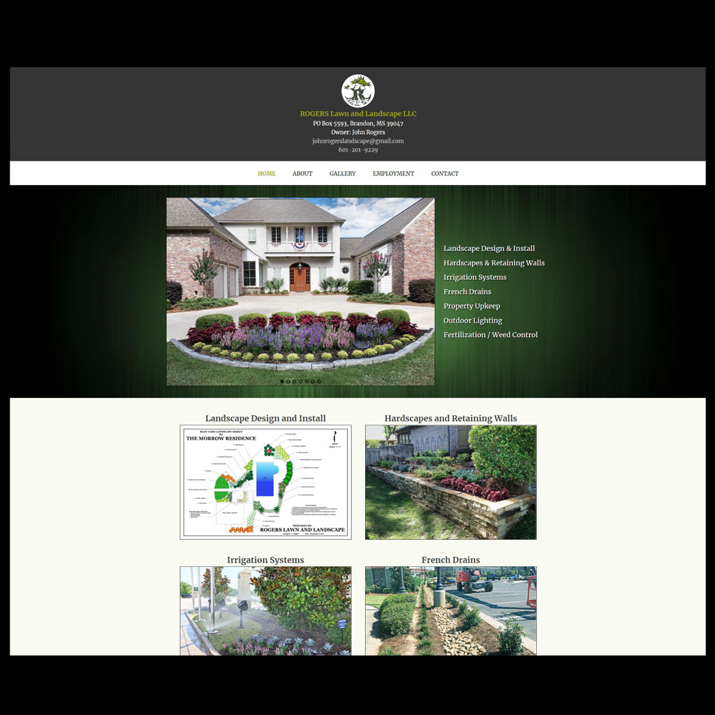 ROGERS Lawn and Landscape DATASTUFF