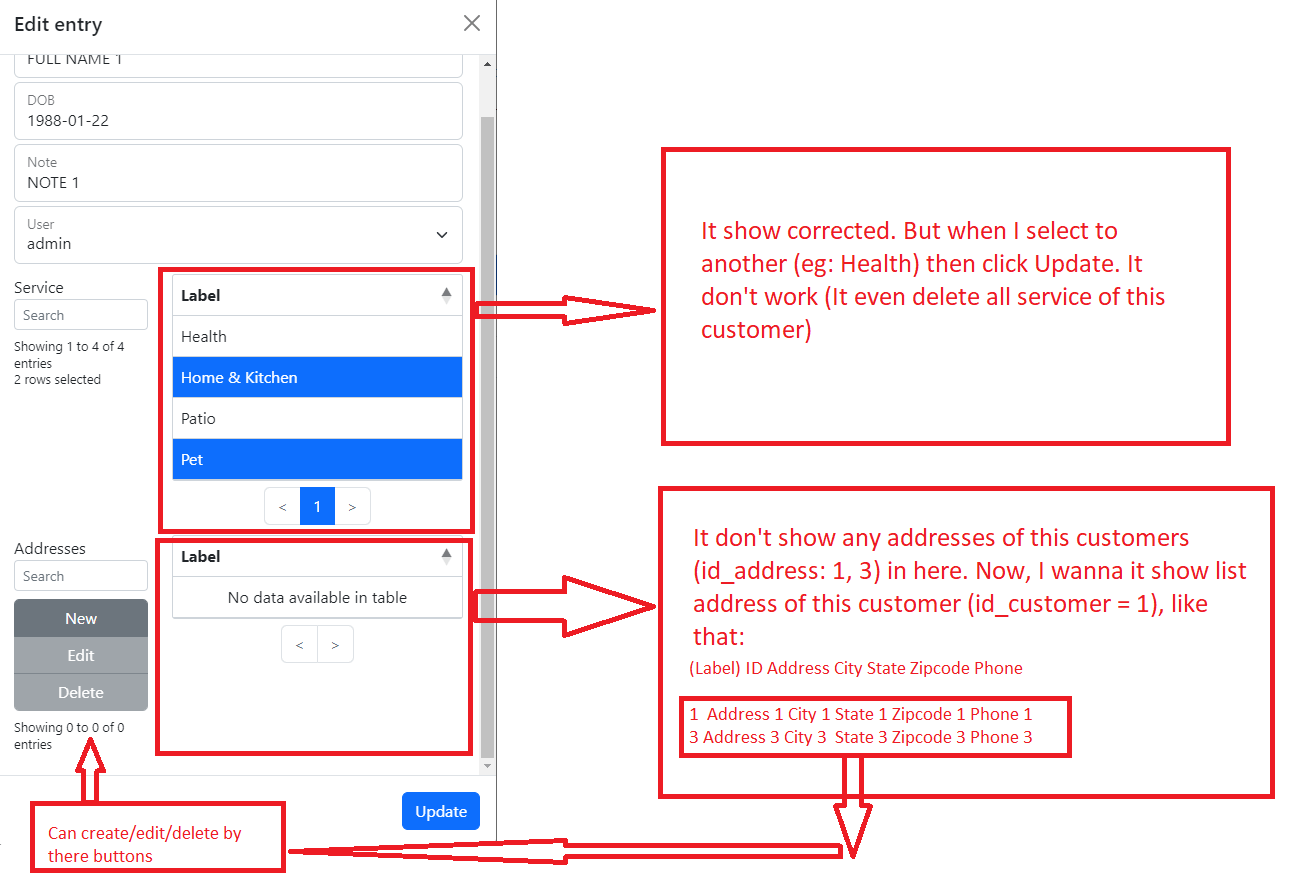 Cannot Edit Nested Tables — DataTables forums
