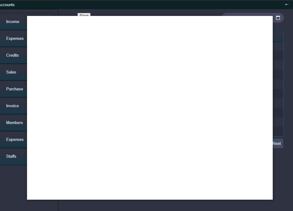 Print Not working working in Electron js app — DataTables forums