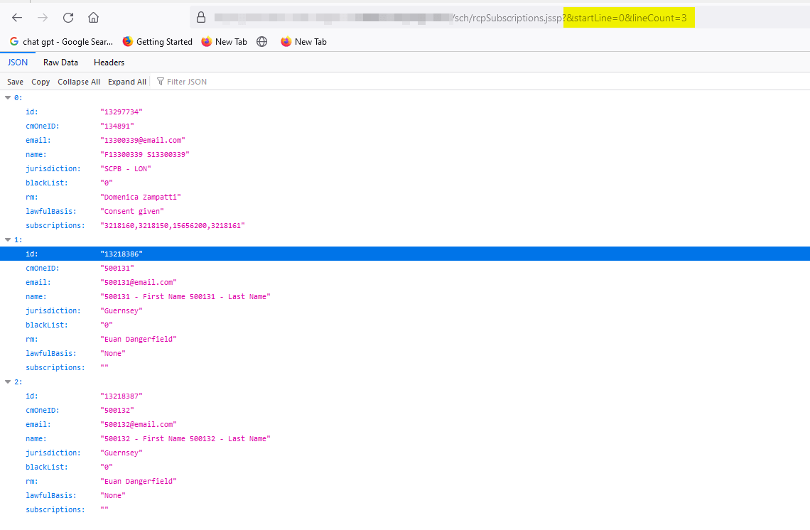 JSON Pagination structure for datatables? — DataTables forums