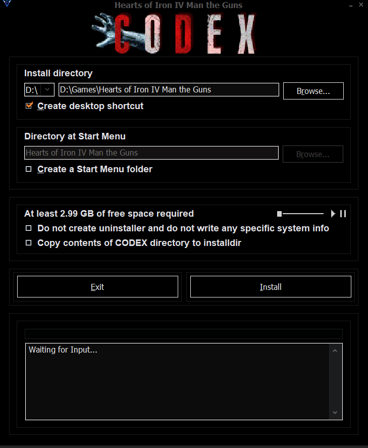 What is codex file? Datatas