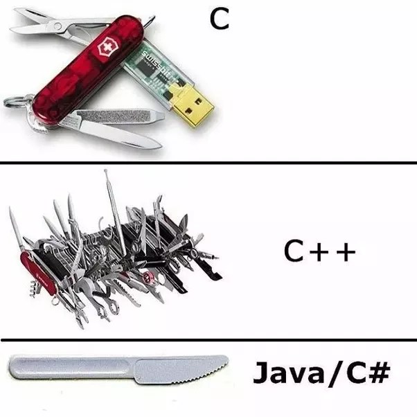Why is C so much harder than Java? Datatas