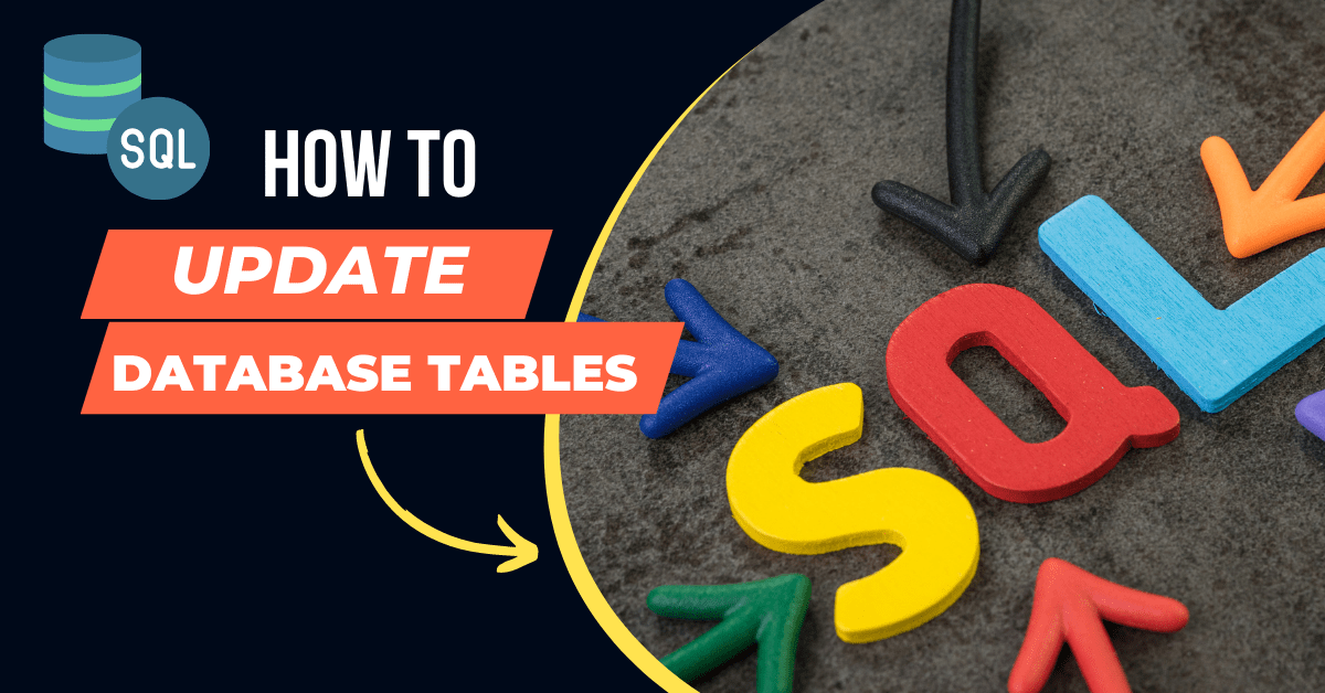 SQL UPDATE How To Update Database Tables Datavalley