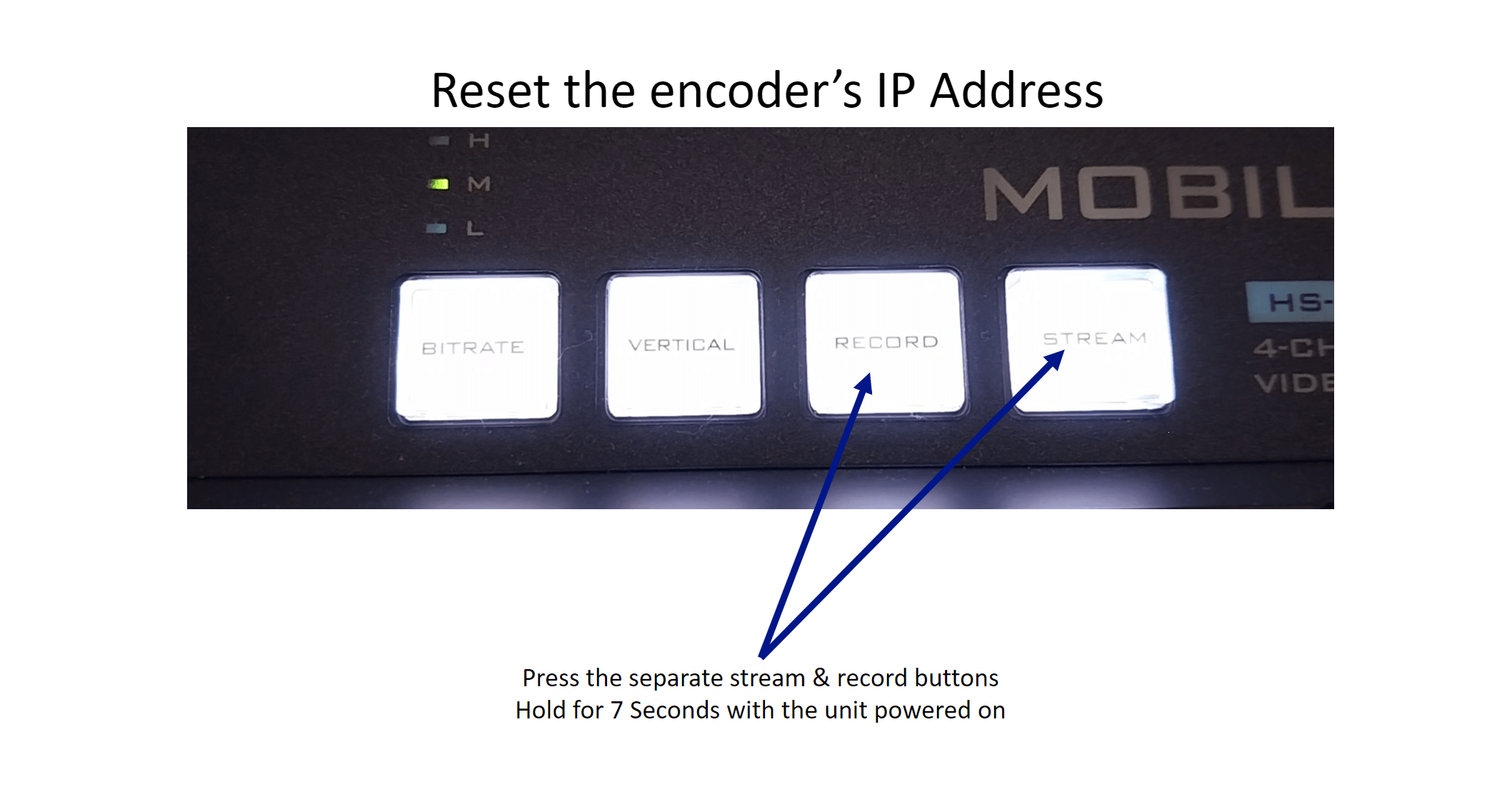 How to Find the IP Address on the Showcast 100 Windows PC Datavideo