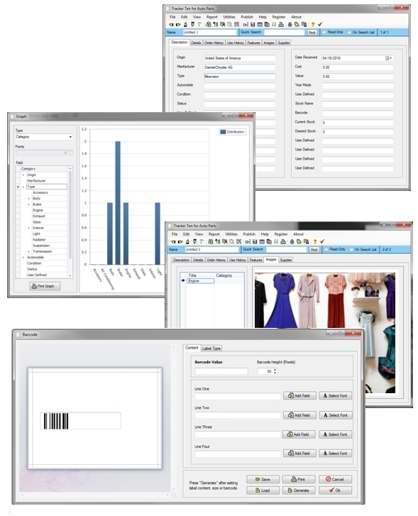 Movie Studio Costume Clothing Wardrobe Inventory Tracking Database