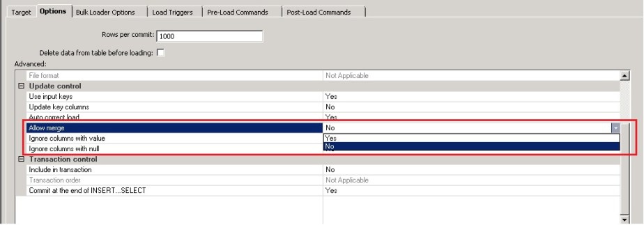 SAP Data Services DATA vs DATA