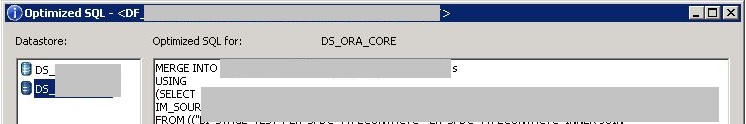 How to Solve? SAP Data Services with ORA01555 DATA vs DATA