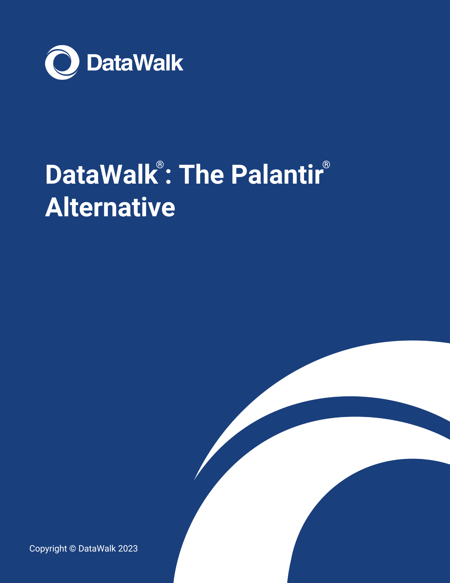 DataWalk Palantir Gotham Alternative DataWalk