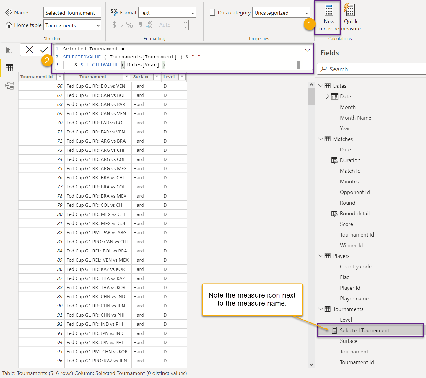 7. Calculated columns and measures (DAX) {DataWhale}