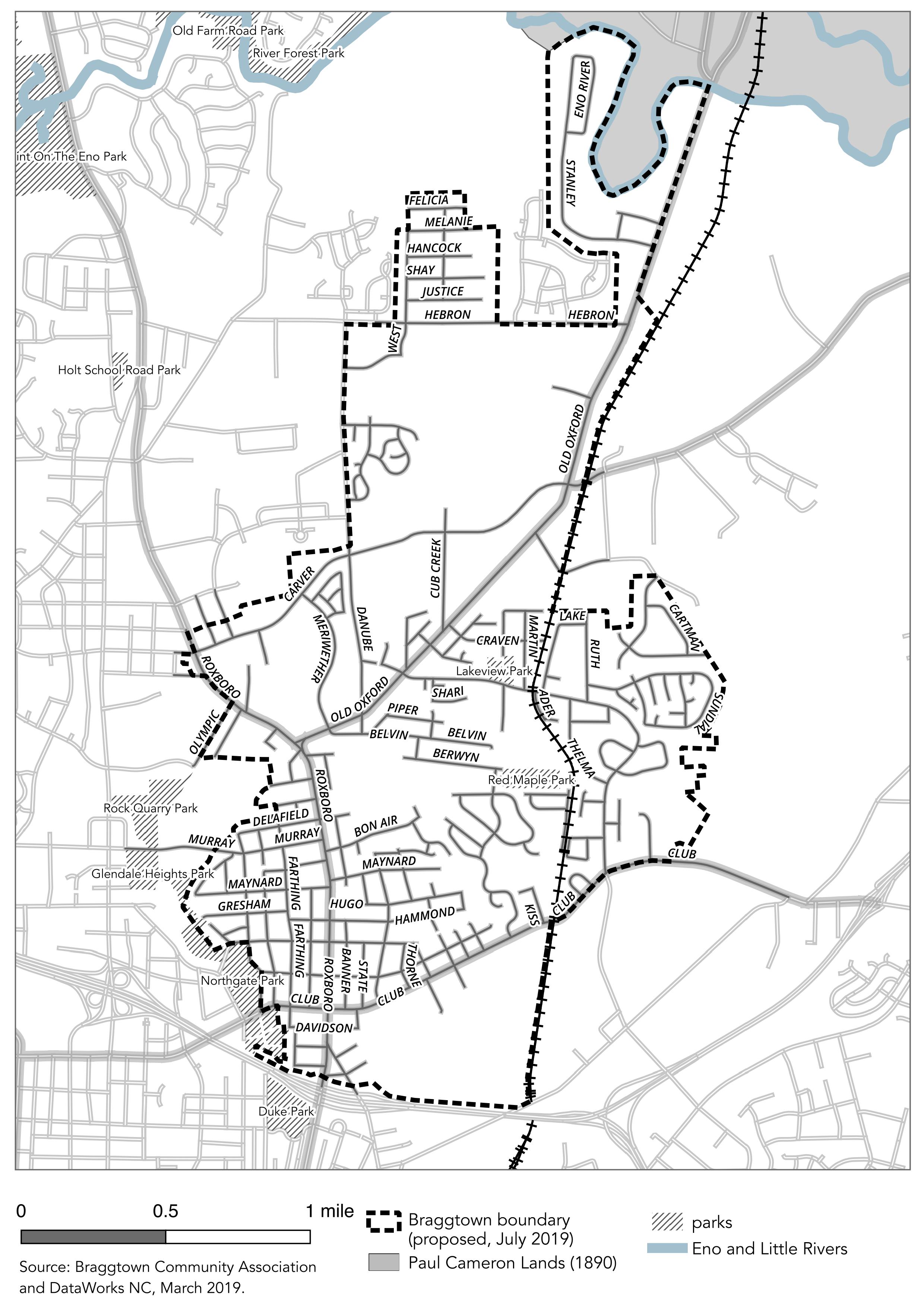 Claiming History, Space and the Future This is Bragtown DataWorks NC