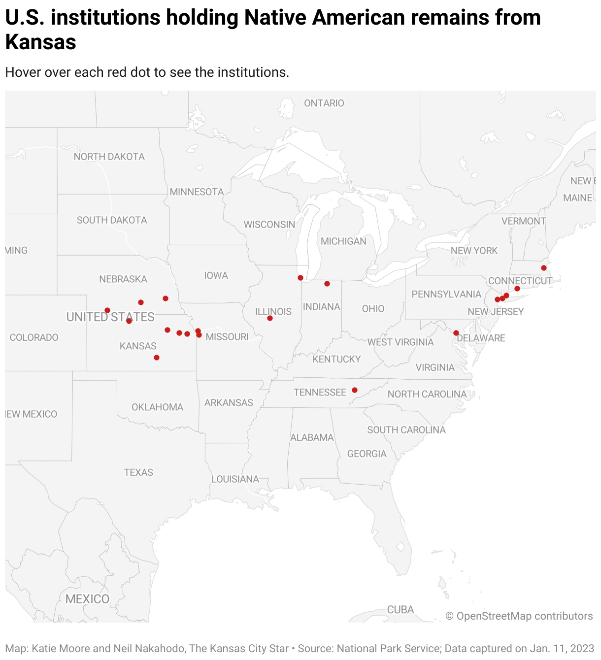 Kansas tribes wait for return of Indigenous remains from KU Kansas