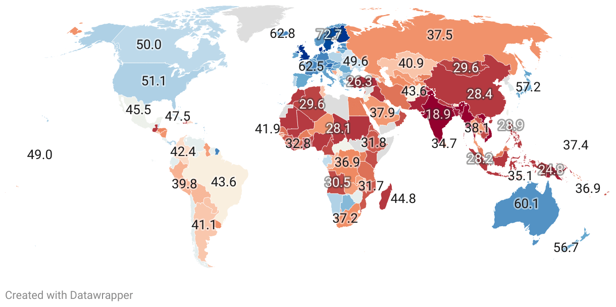Cleanest Countries In The World 2024