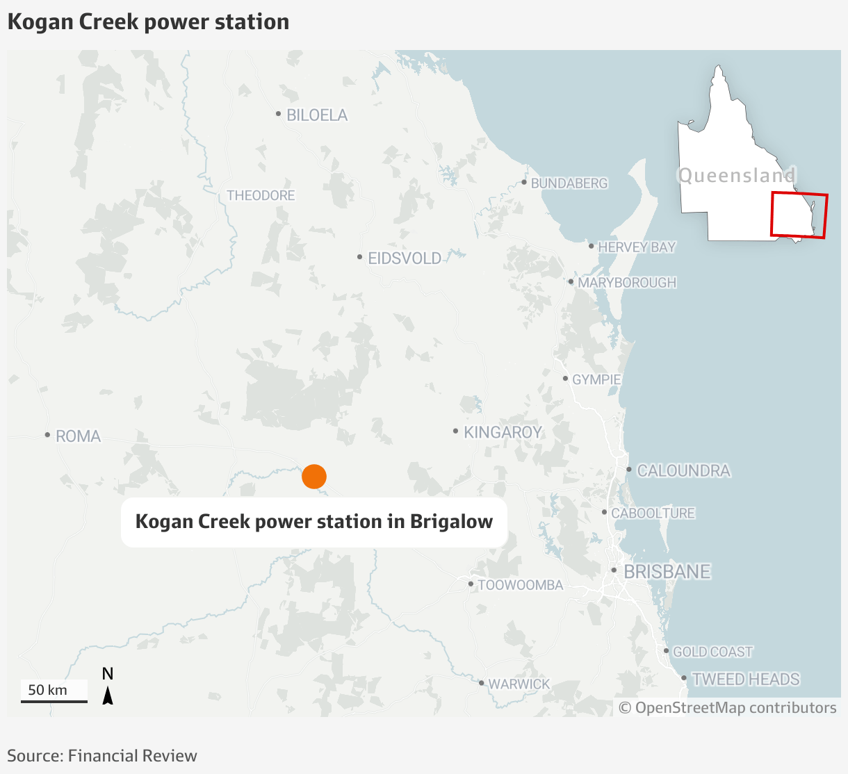 Industrial action spreads to power as Kogan Creek hit