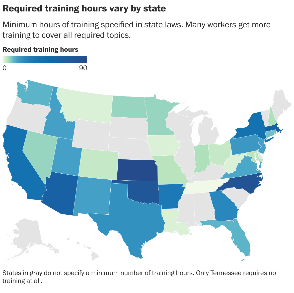Assisted living regulations, state by state The Washington Post