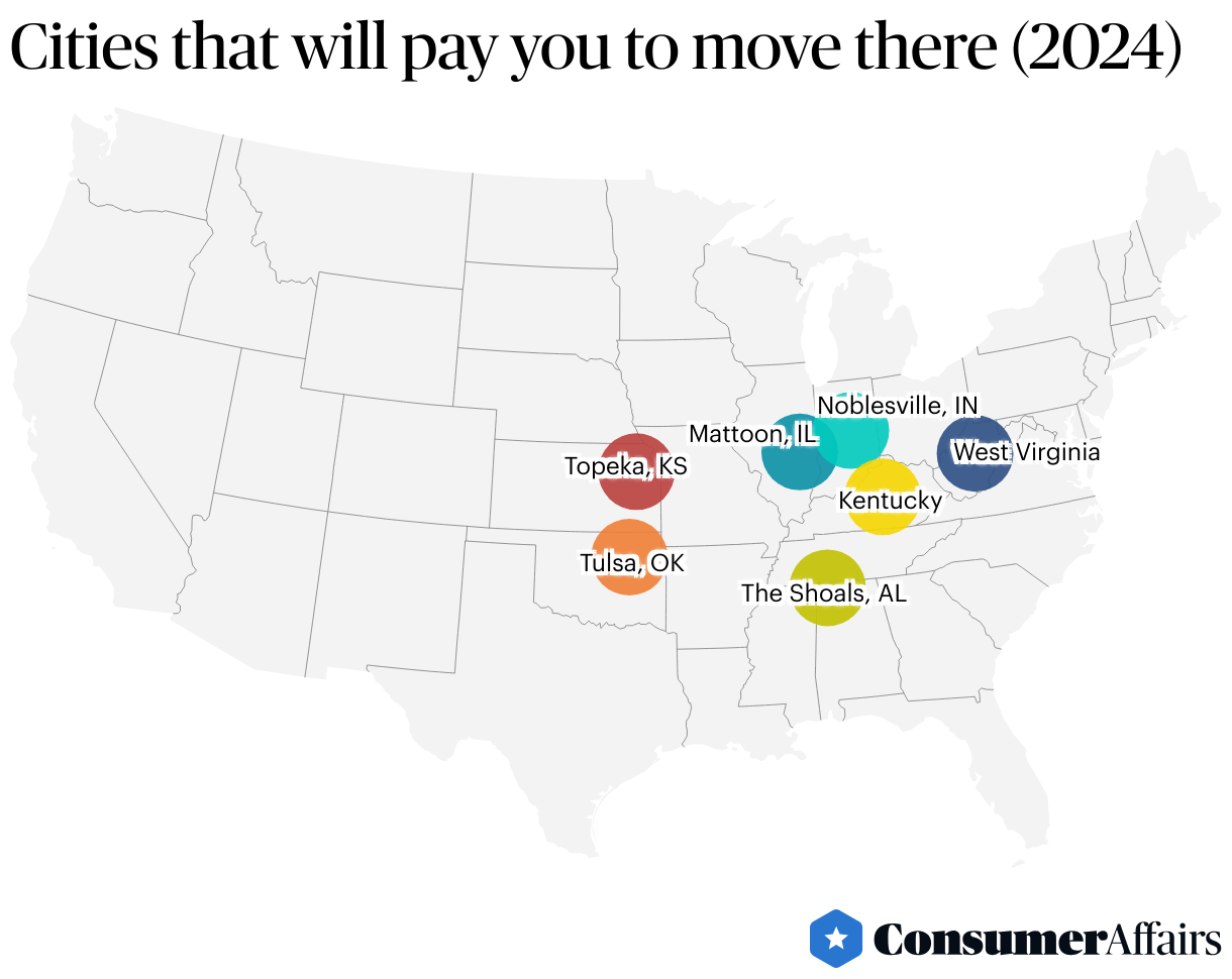 These Cities Will Pay You to Move There ConsumerAffairs®